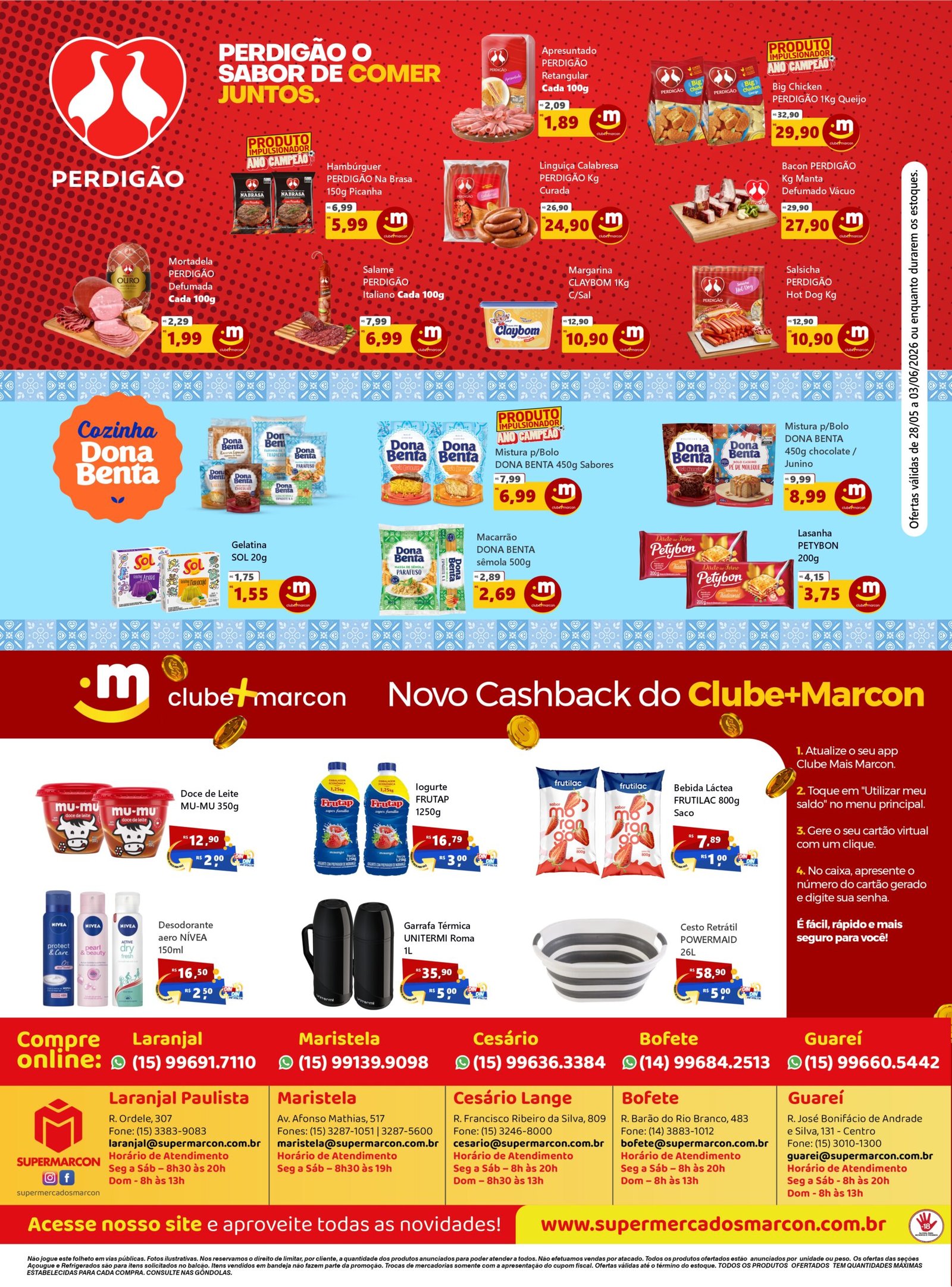 VERSO PATROCINADORES