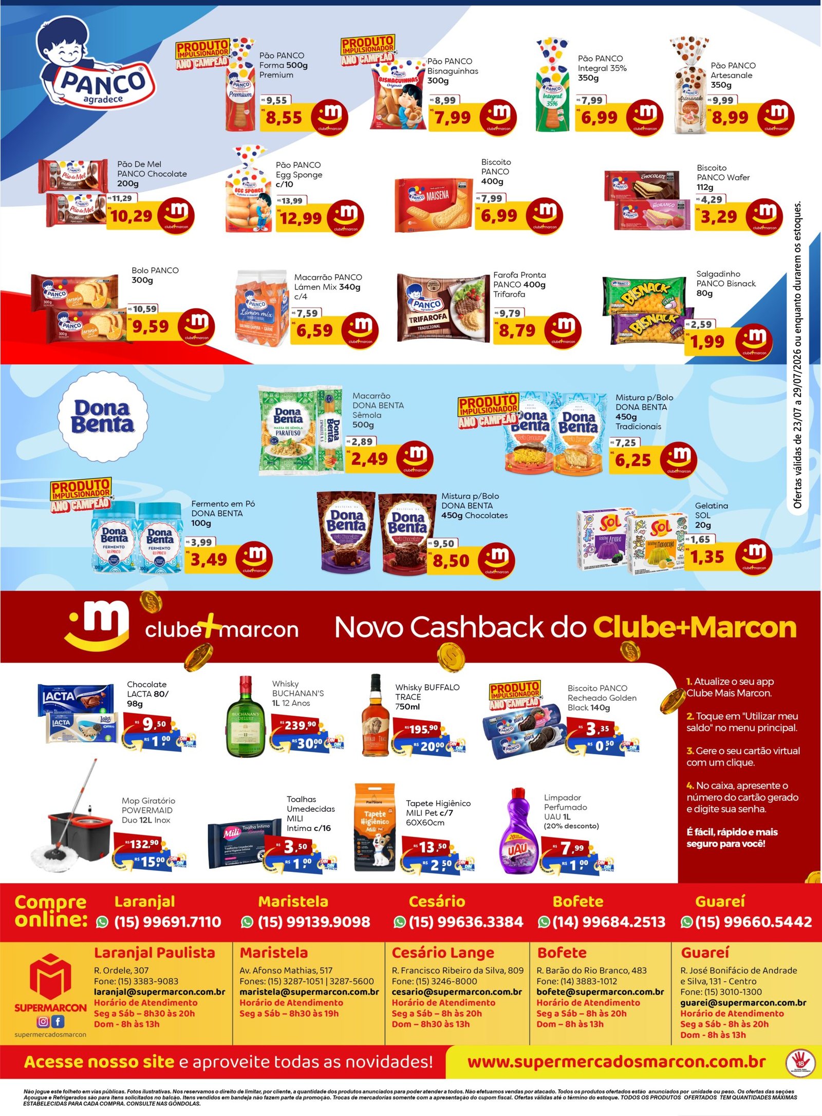 verso patrocinadores