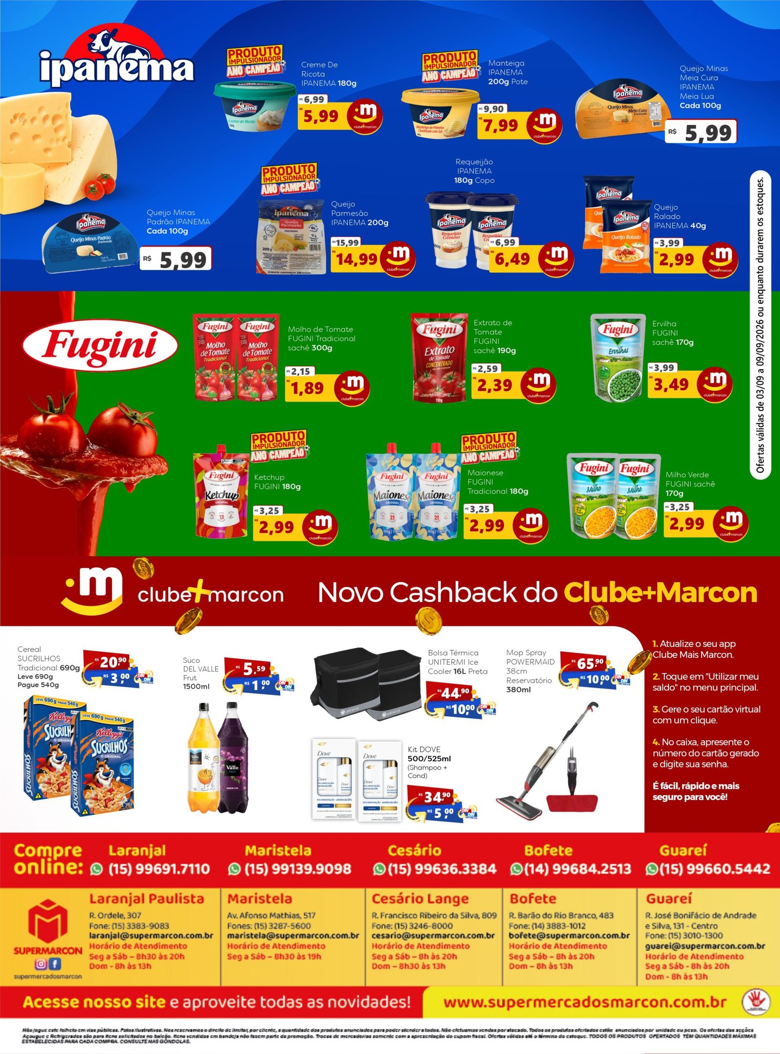 VERSO PATROCINADORES